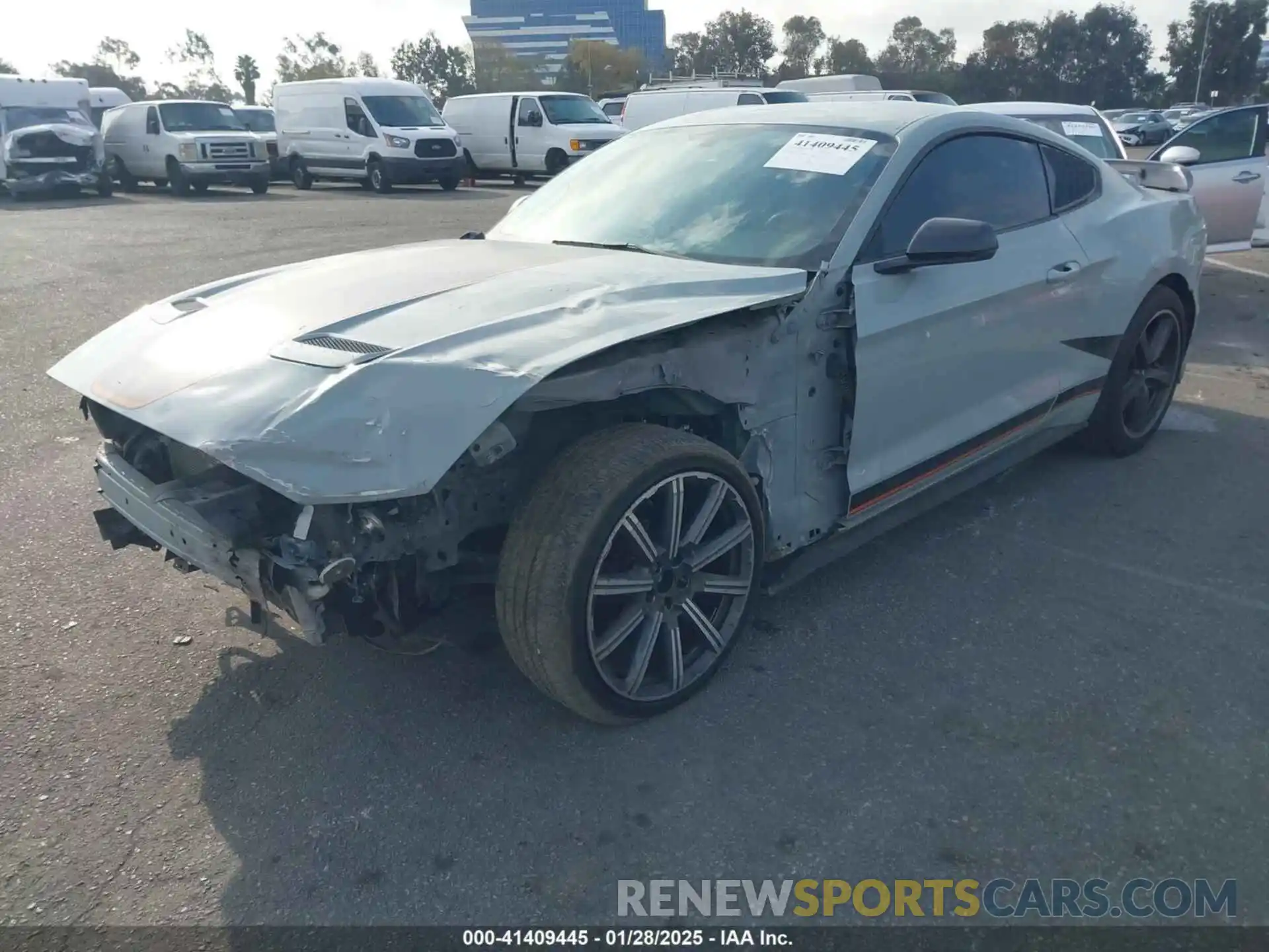 2 Photograph of a damaged car 1FA6P8R02P5502244 FORD MUSTANG 2023