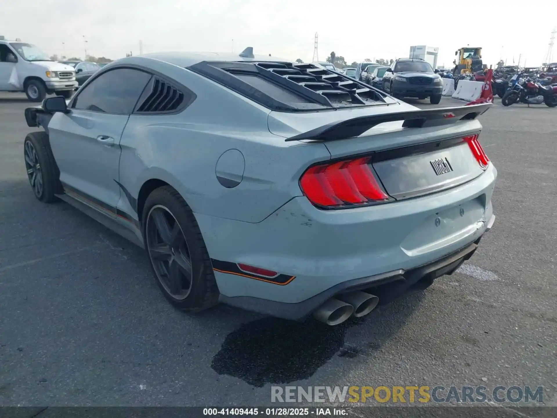 3 Photograph of a damaged car 1FA6P8R02P5502244 FORD MUSTANG 2023