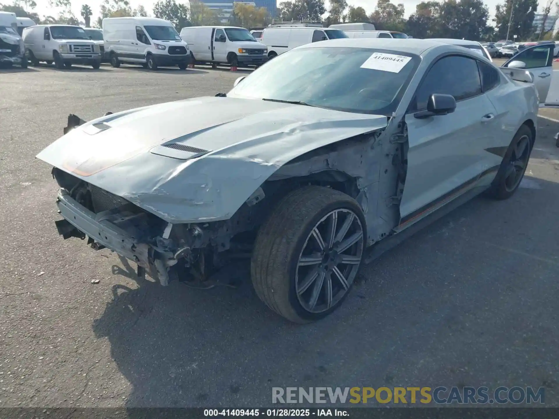 6 Photograph of a damaged car 1FA6P8R02P5502244 FORD MUSTANG 2023