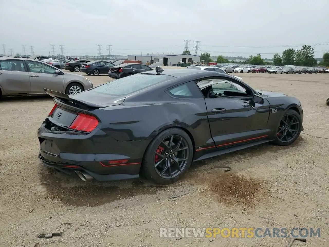 3 Photograph of a damaged car 1FA6P8R0XP5500368 FORD MUSTANG 2023