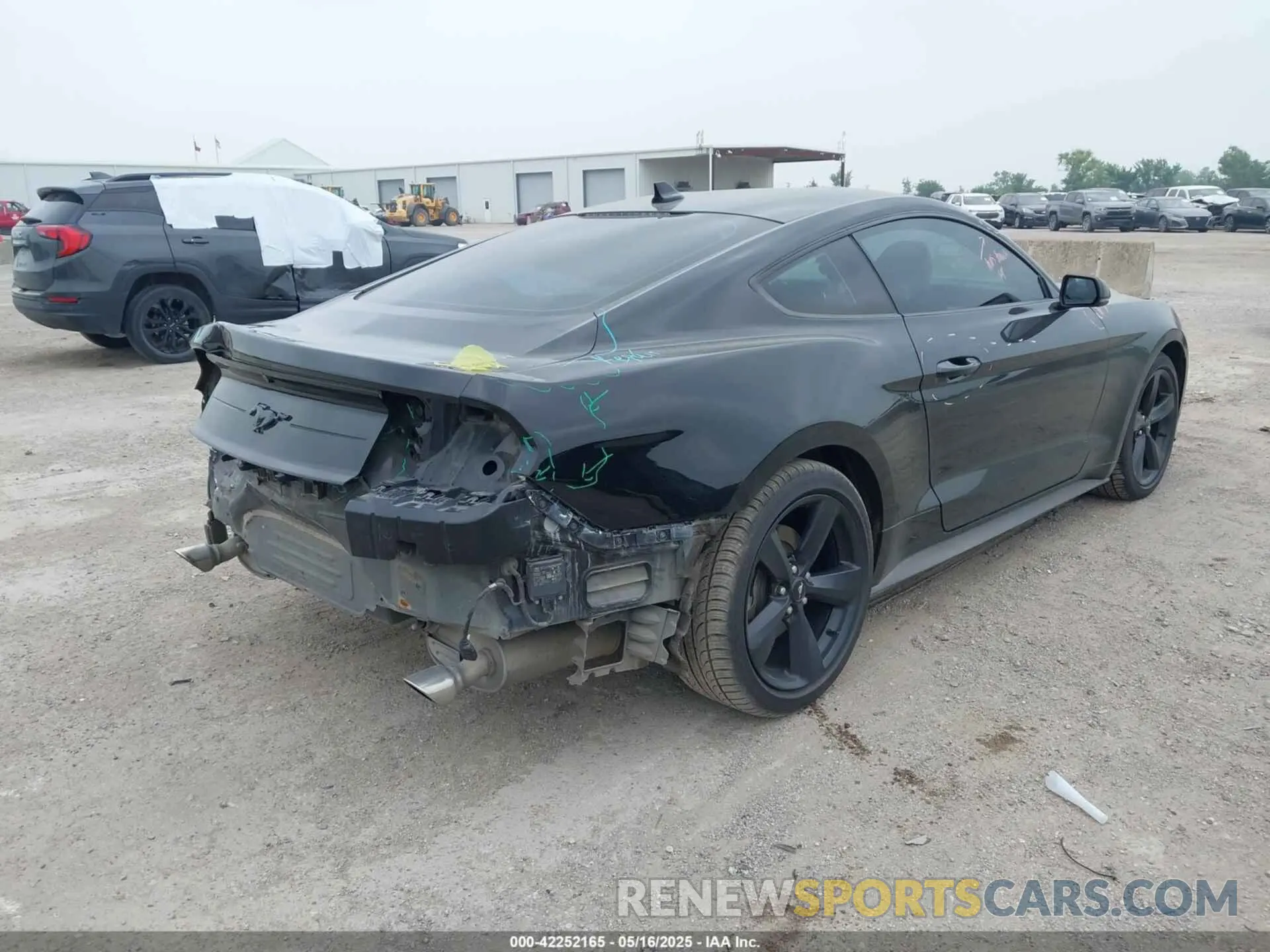 4 Photograph of a damaged car 1FA6P8TH1P5106126 FORD MUSTANG 2023