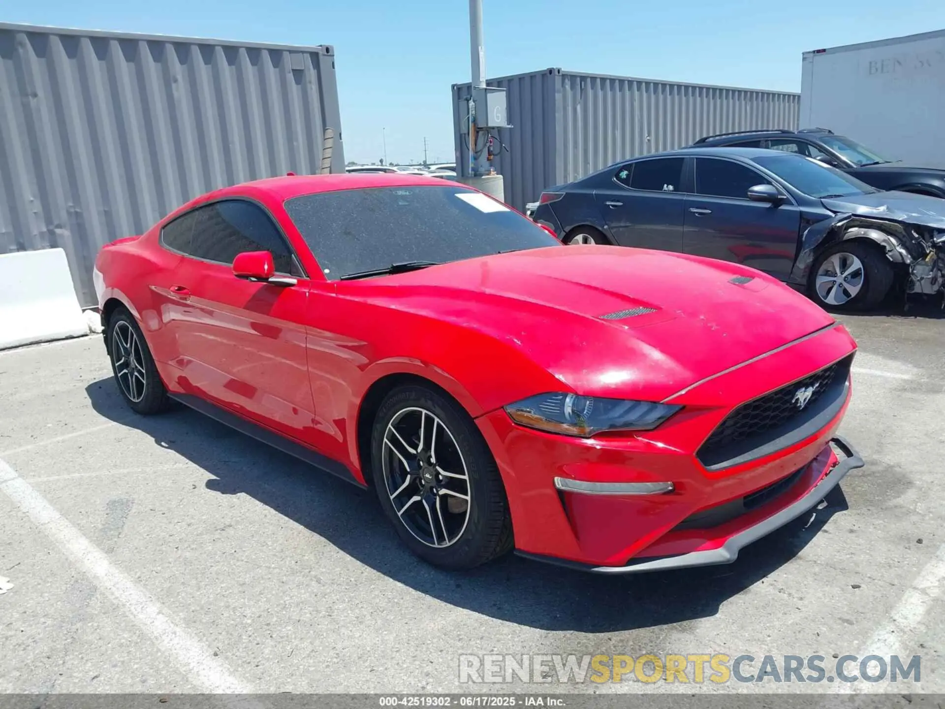 1 Photograph of a damaged car 1FA6P8TH2P5109651 FORD MUSTANG 2023