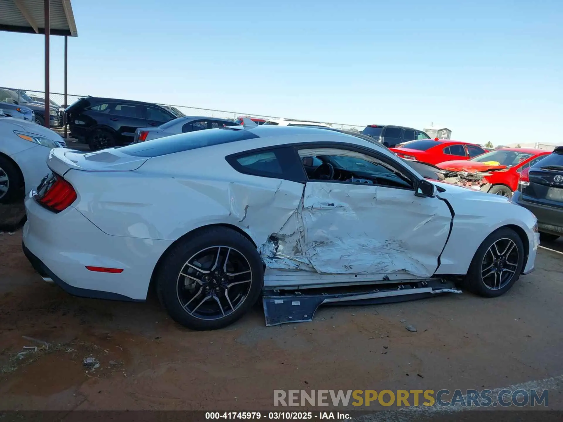 13 Photograph of a damaged car 1FA6P8TH2P5110671 FORD MUSTANG 2023