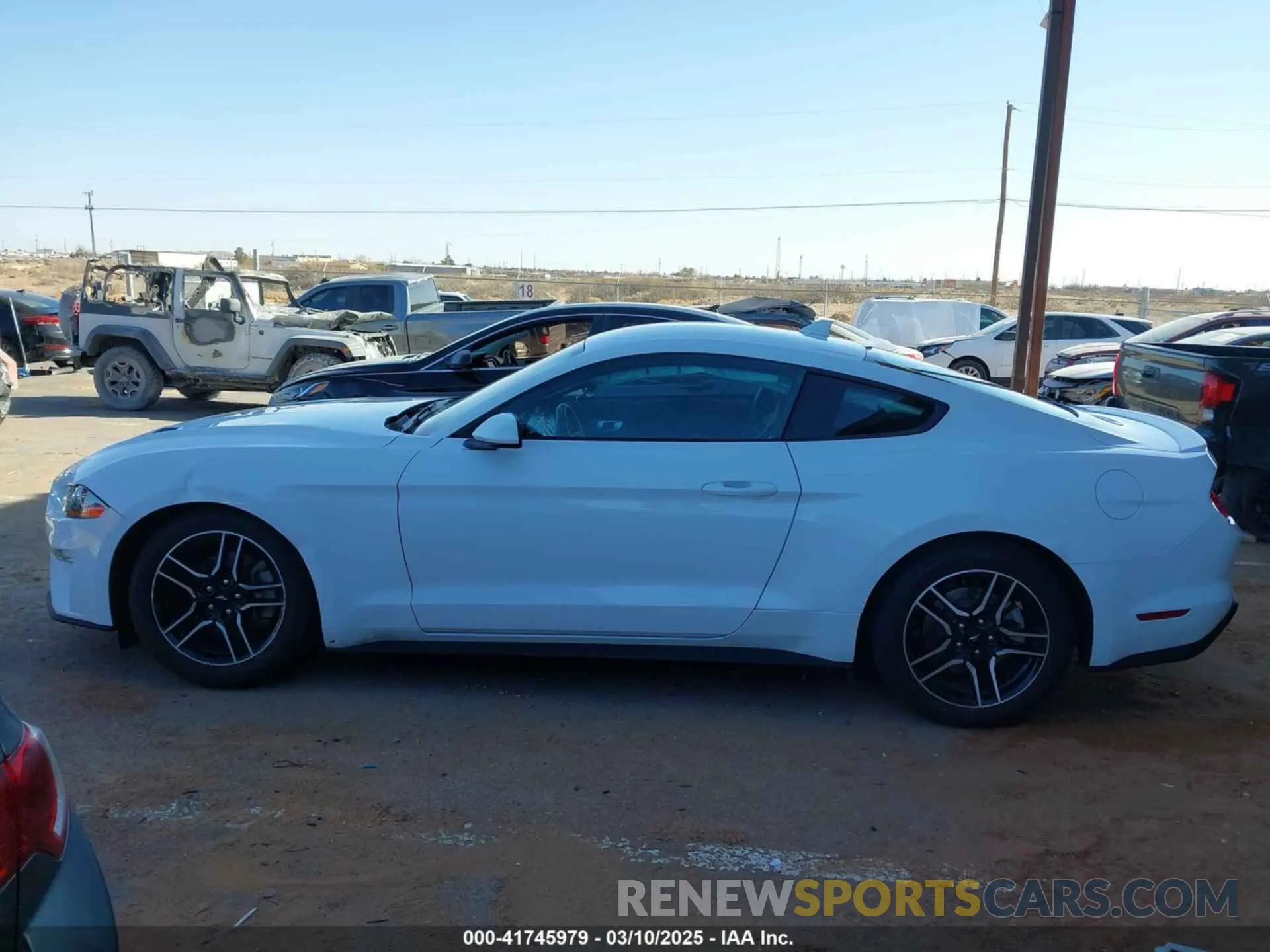 14 Photograph of a damaged car 1FA6P8TH2P5110671 FORD MUSTANG 2023