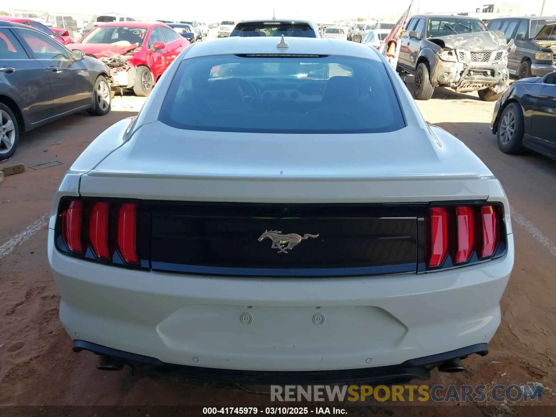 16 Photograph of a damaged car 1FA6P8TH2P5110671 FORD MUSTANG 2023
