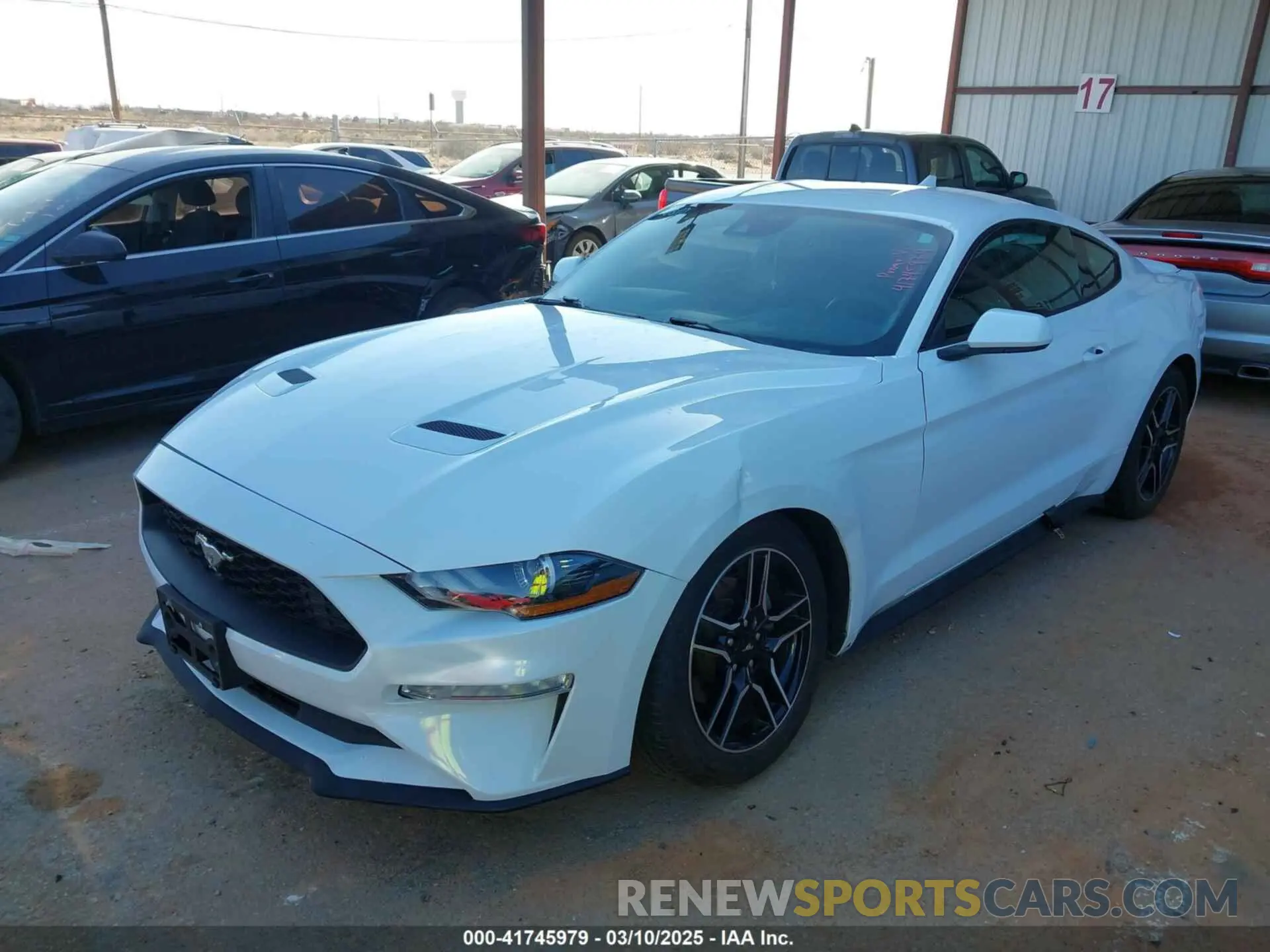 2 Photograph of a damaged car 1FA6P8TH2P5110671 FORD MUSTANG 2023