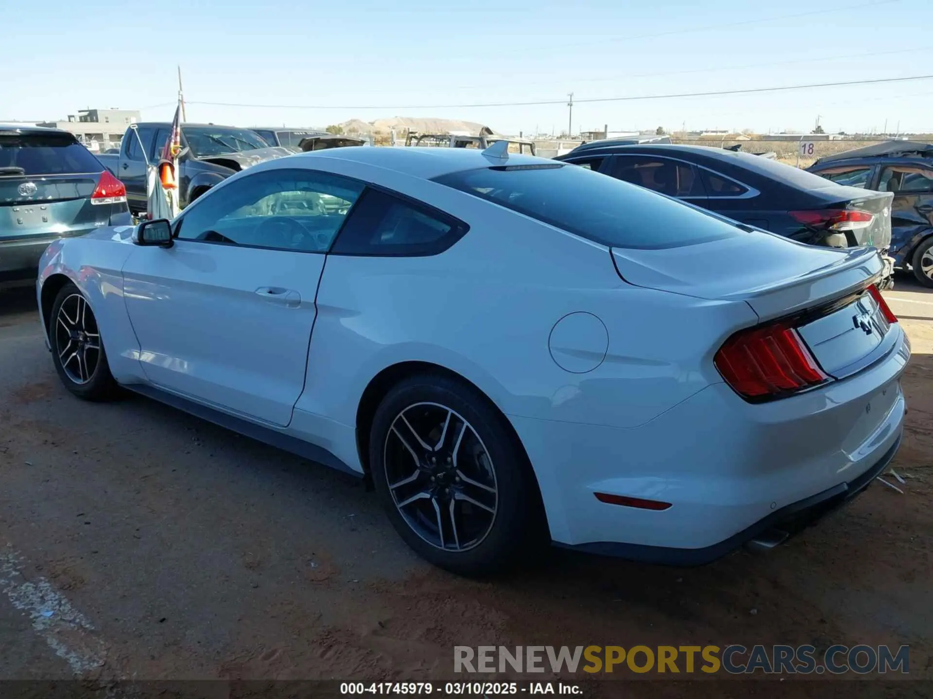 3 Photograph of a damaged car 1FA6P8TH2P5110671 FORD MUSTANG 2023