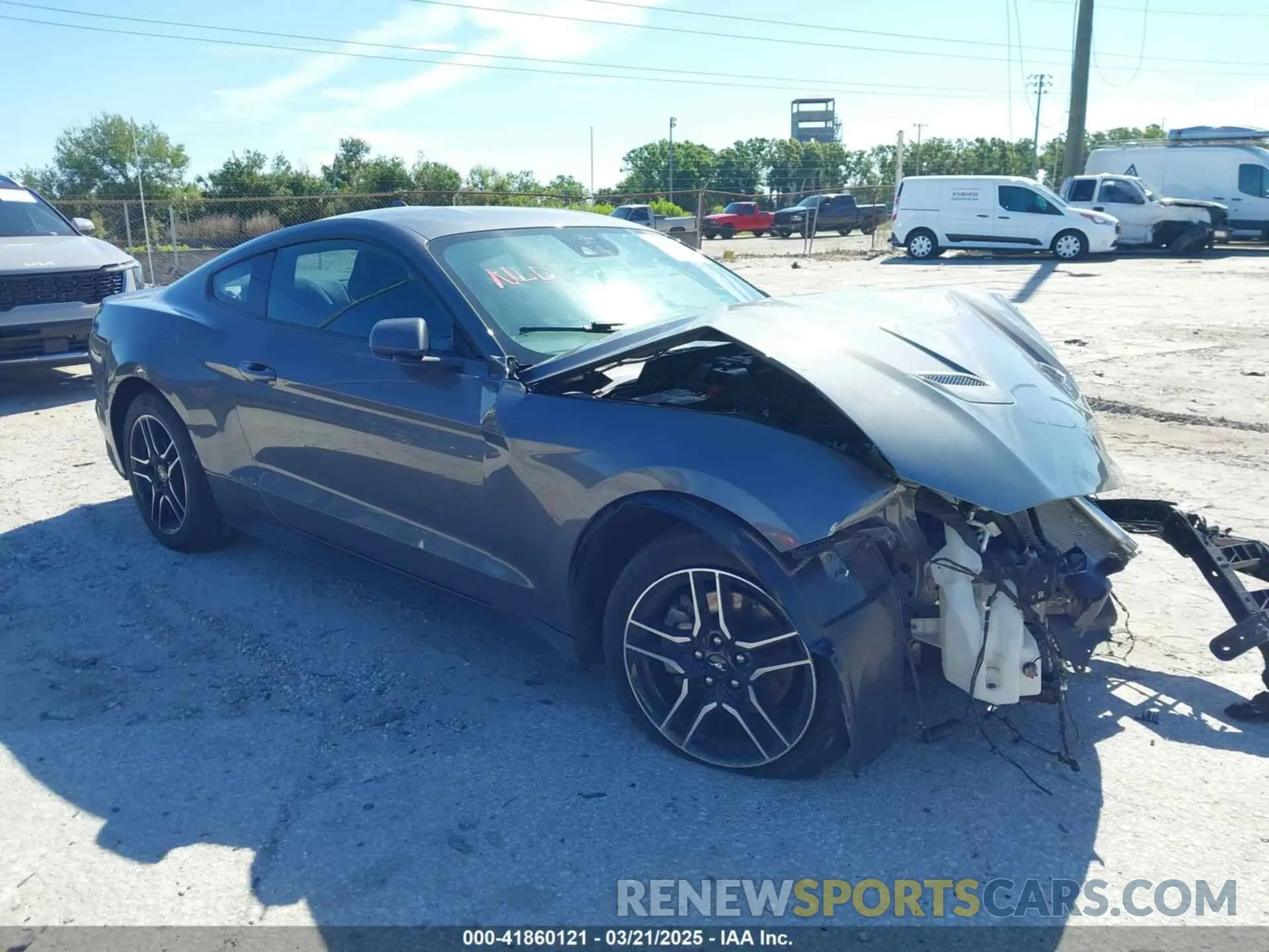 1 Photograph of a damaged car 1FA6P8TH4P5100952 FORD MUSTANG 2023