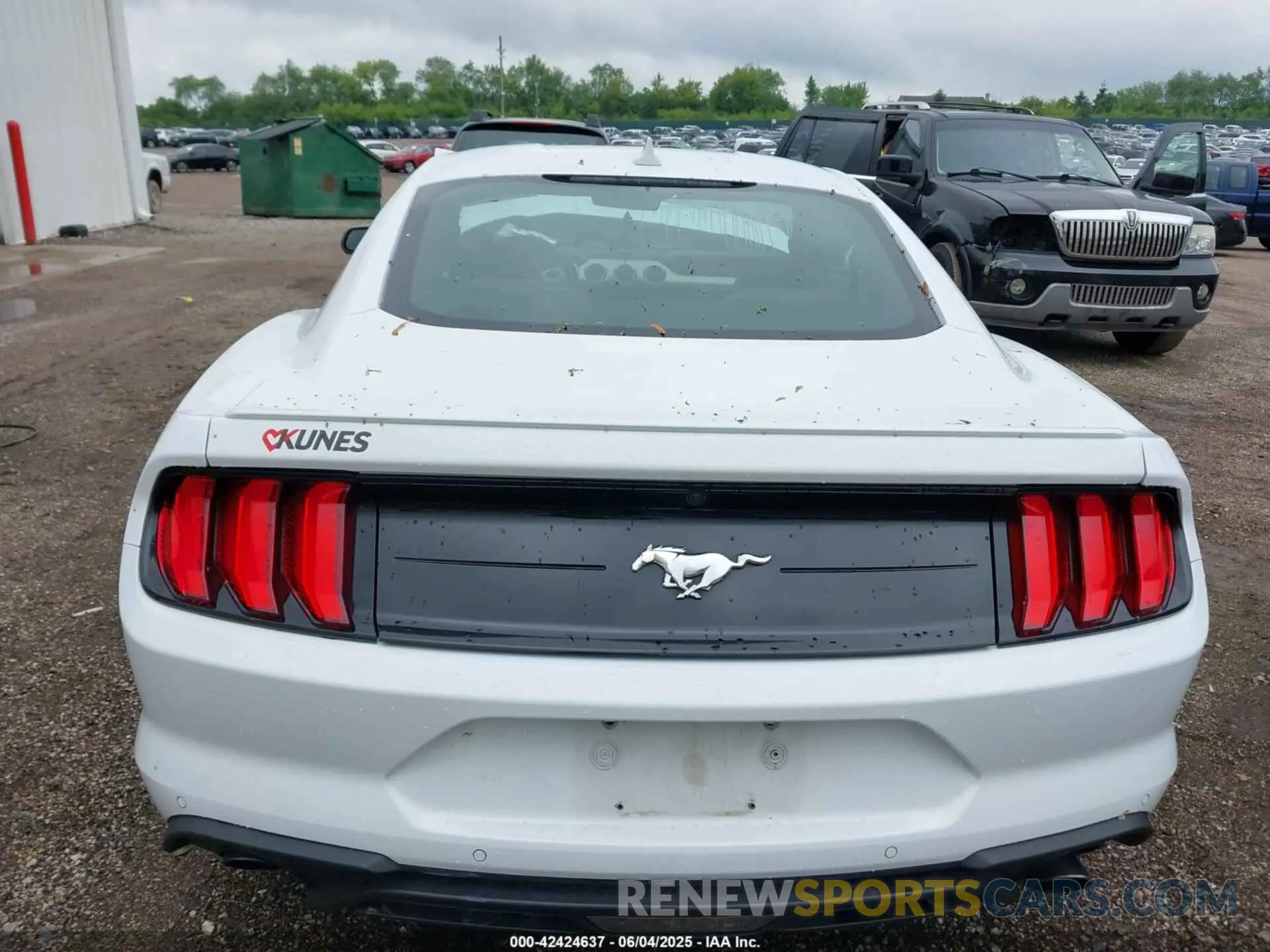 17 Photograph of a damaged car 1FA6P8TH4P5102314 FORD MUSTANG 2023