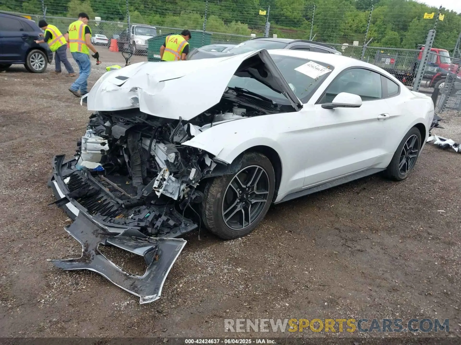 2 Photograph of a damaged car 1FA6P8TH4P5102314 FORD MUSTANG 2023