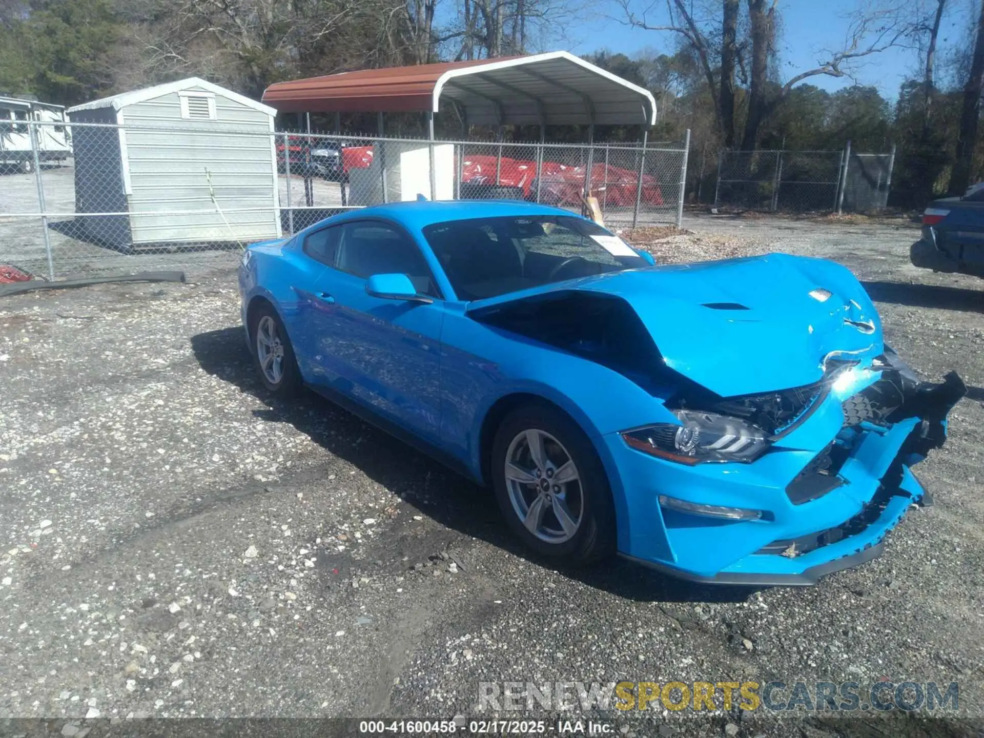 1 Photograph of a damaged car 1FA6P8TH5P5113600 FORD MUSTANG 2023
