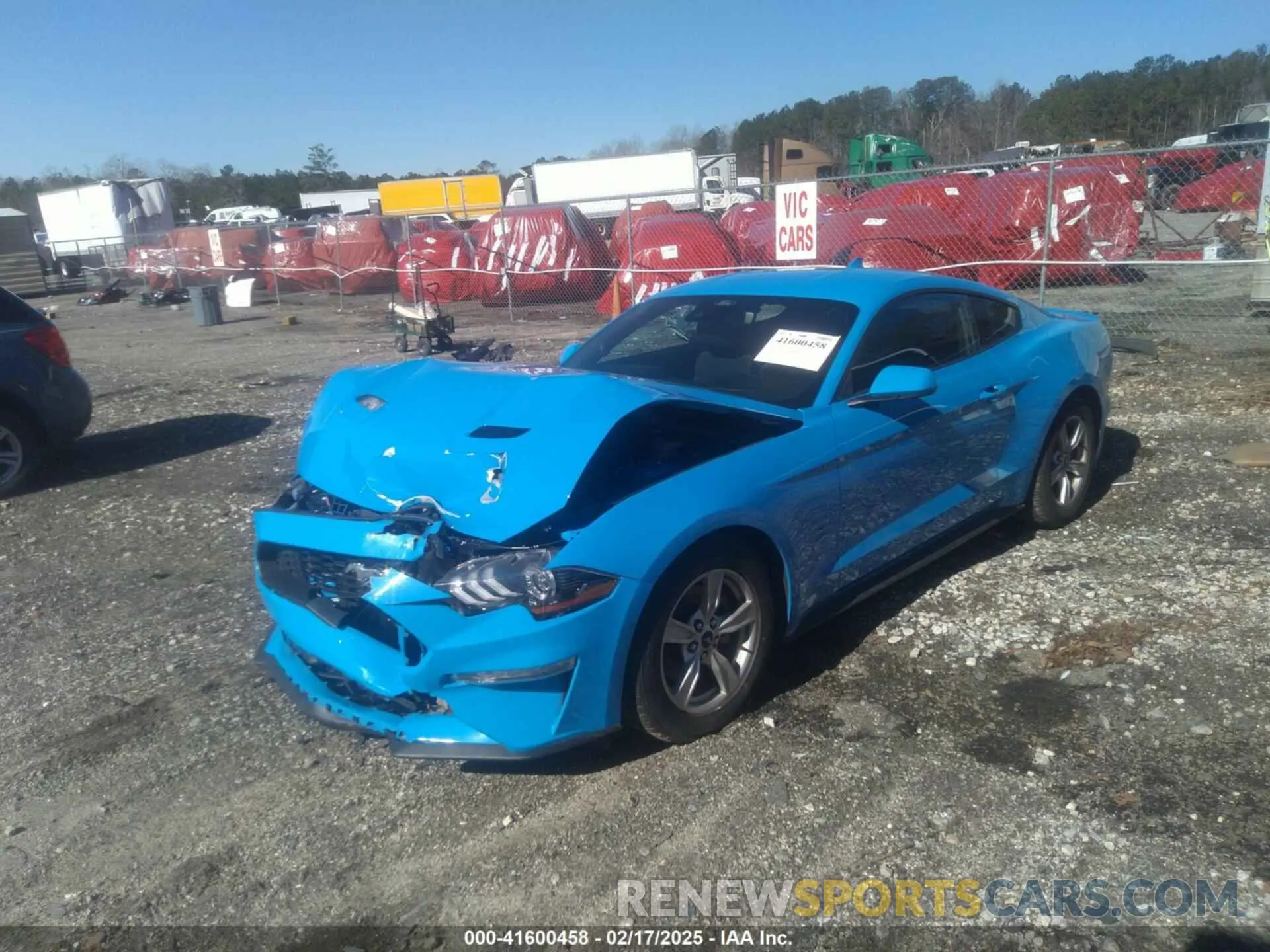 2 Photograph of a damaged car 1FA6P8TH5P5113600 FORD MUSTANG 2023