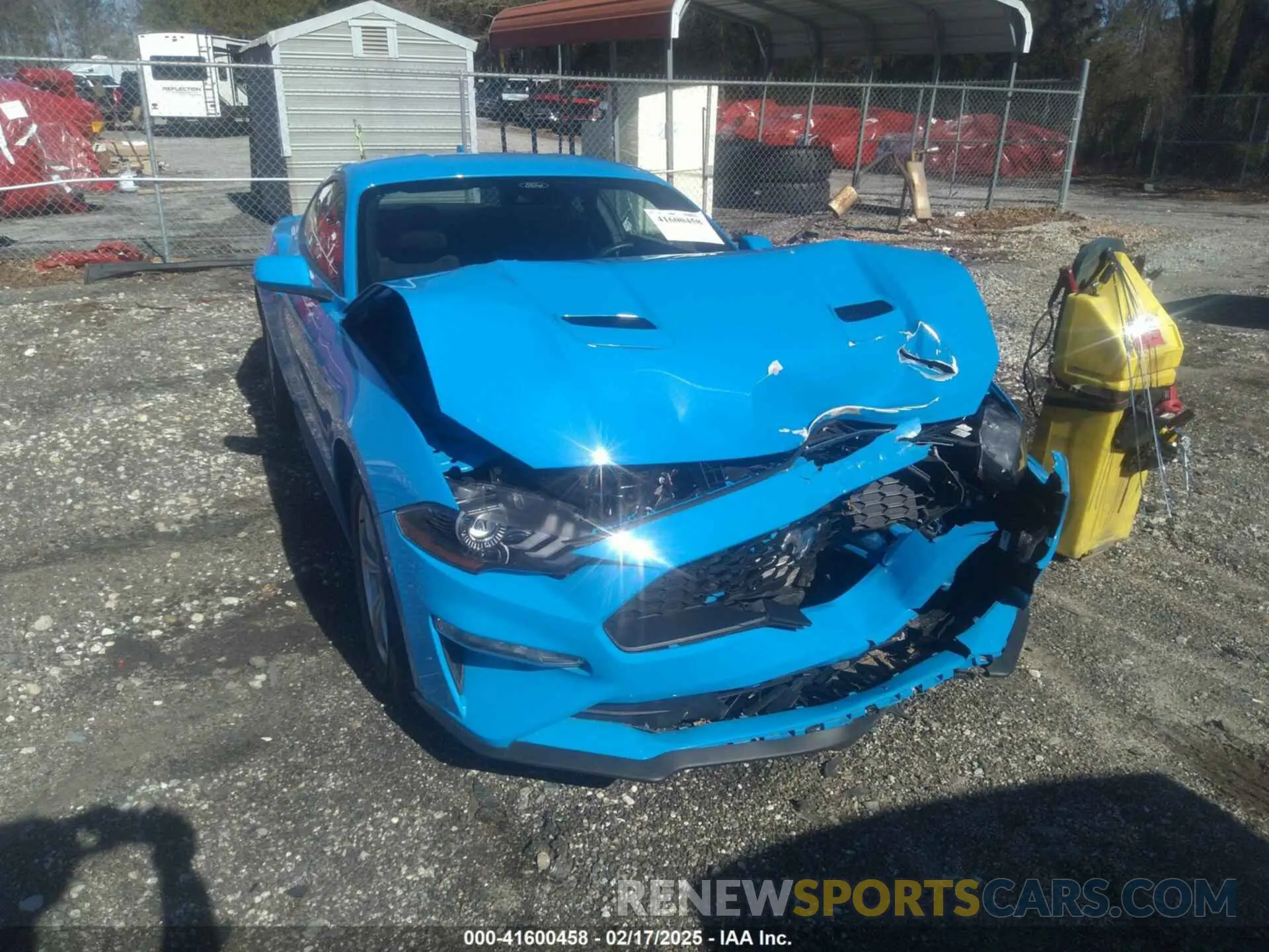 6 Photograph of a damaged car 1FA6P8TH5P5113600 FORD MUSTANG 2023