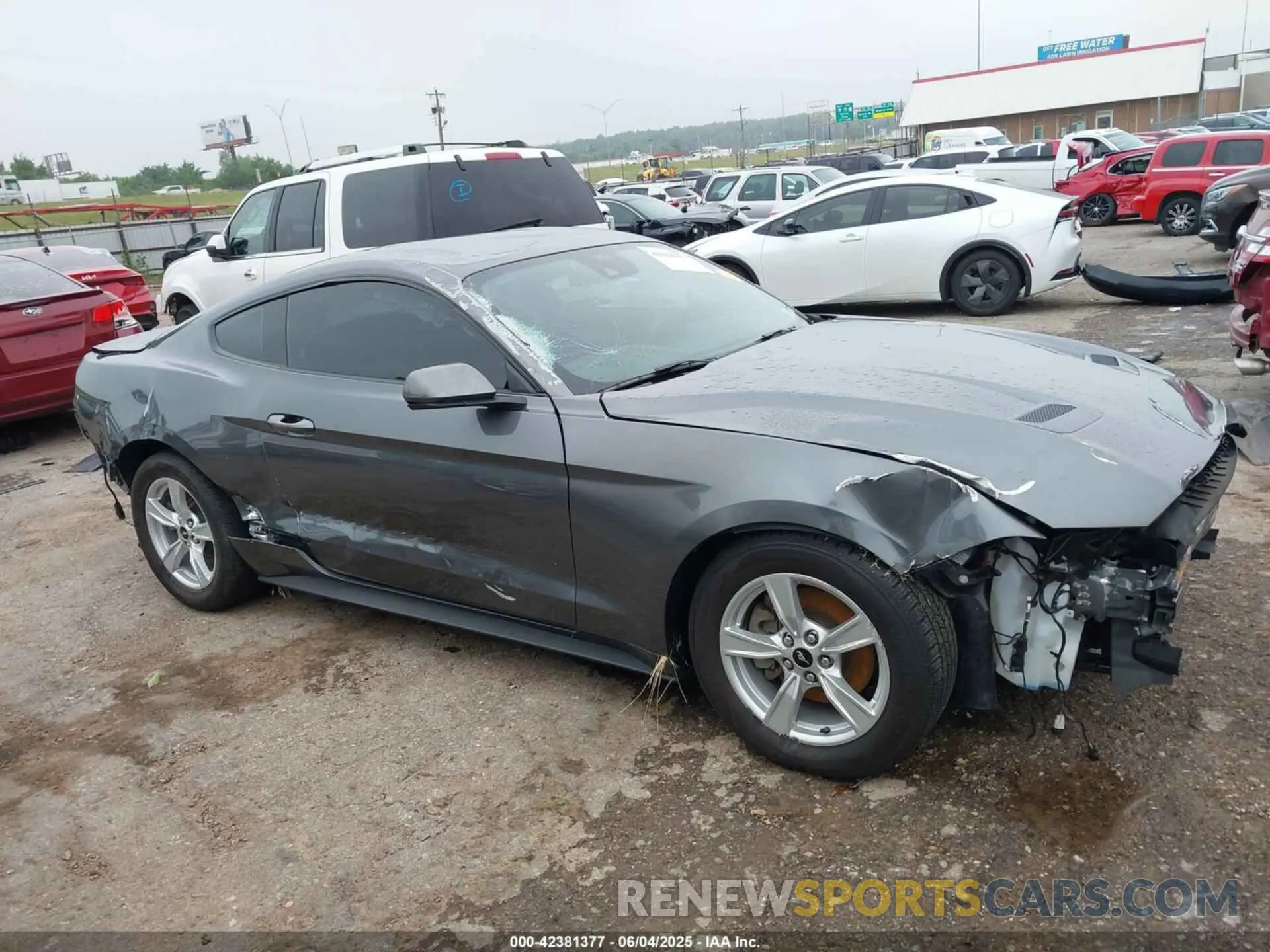 13 Photograph of a damaged car 1FA6P8TH7P5112903 FORD MUSTANG 2023