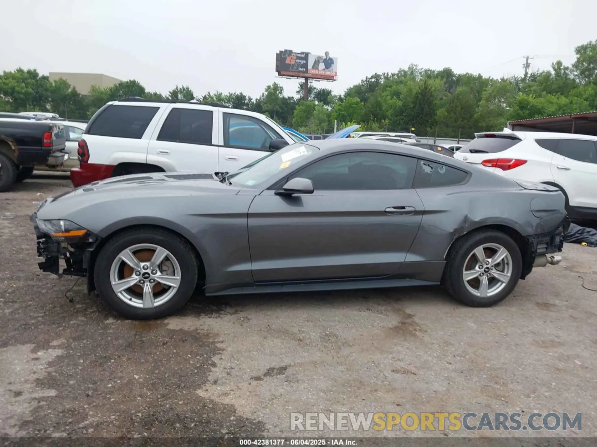 14 Photograph of a damaged car 1FA6P8TH7P5112903 FORD MUSTANG 2023