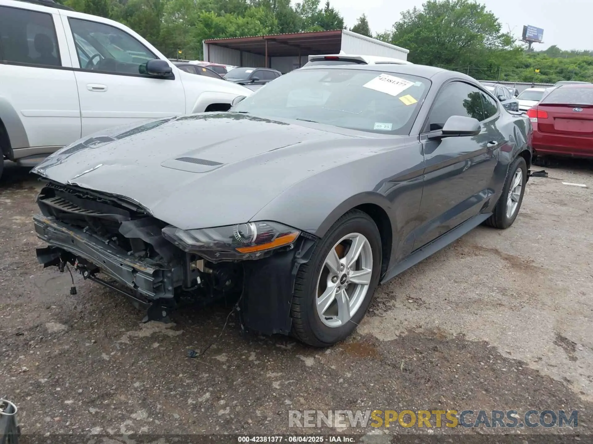 2 Photograph of a damaged car 1FA6P8TH7P5112903 FORD MUSTANG 2023