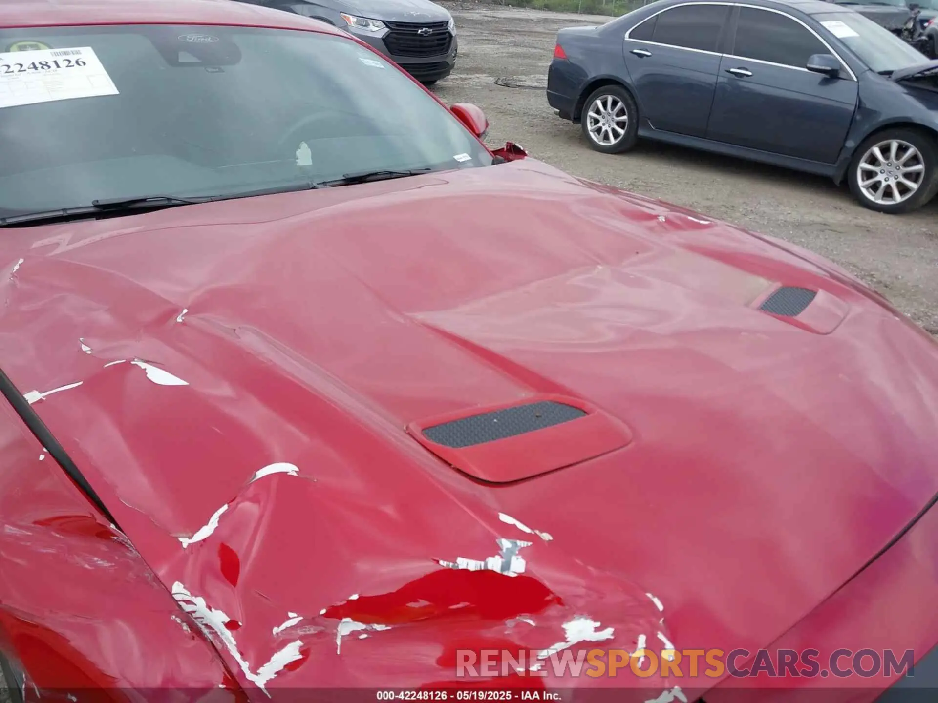 18 Photograph of a damaged car 1FA6P8TH8P5101375 FORD MUSTANG 2023
