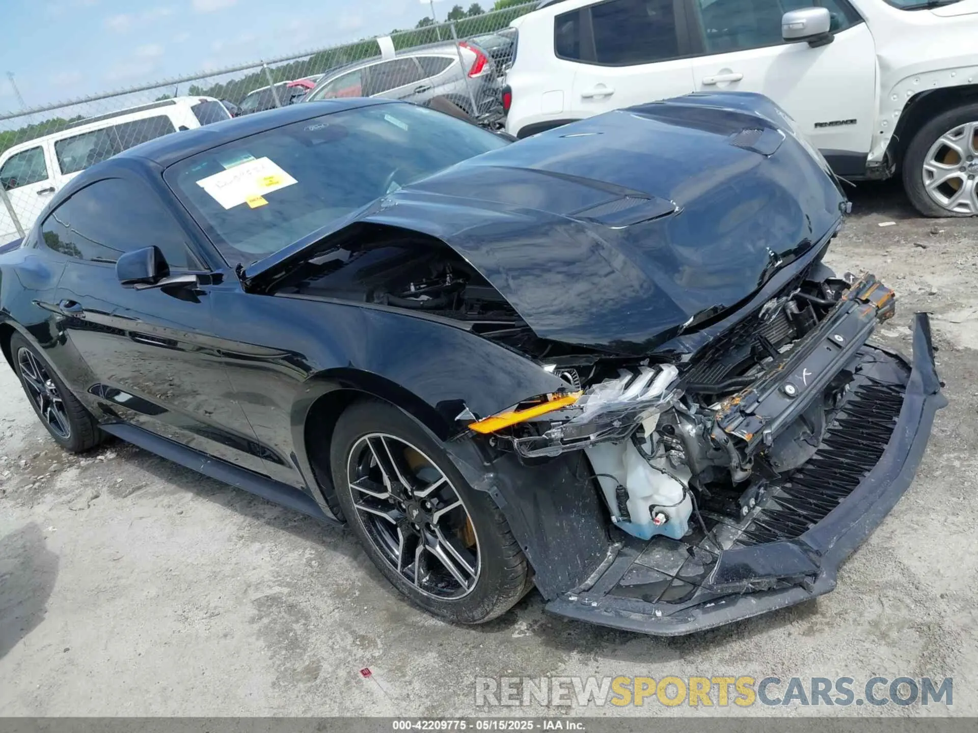1 Photograph of a damaged car 1FA6P8TH8P5109735 FORD MUSTANG 2023