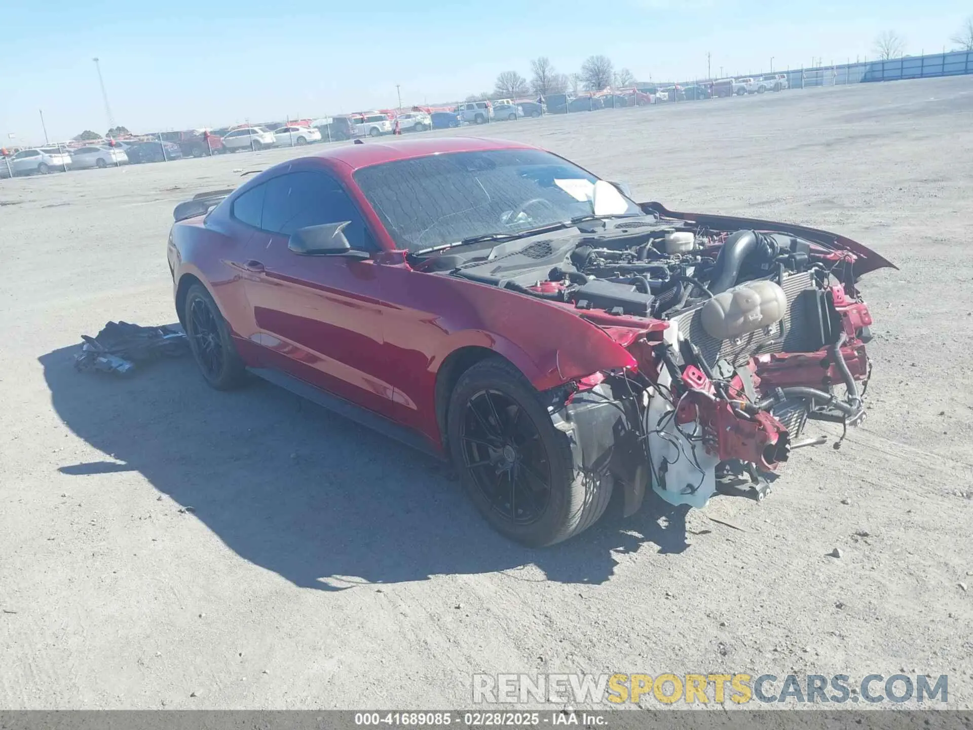 1 Photograph of a damaged car 1FA6P8TH9P5101062 FORD MUSTANG 2023