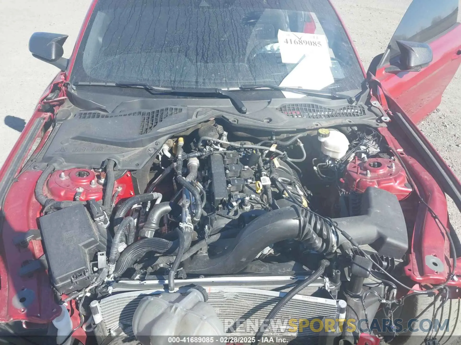 10 Photograph of a damaged car 1FA6P8TH9P5101062 FORD MUSTANG 2023