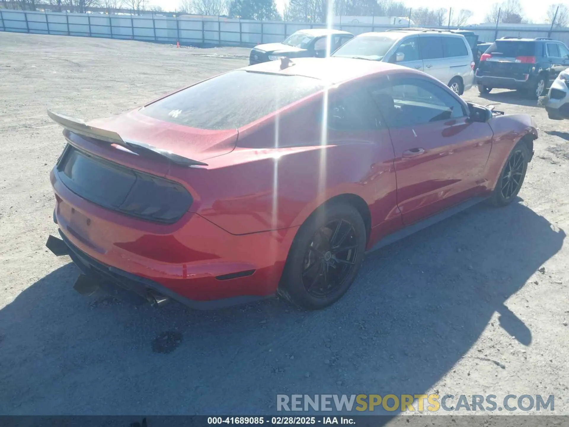 4 Photograph of a damaged car 1FA6P8TH9P5101062 FORD MUSTANG 2023