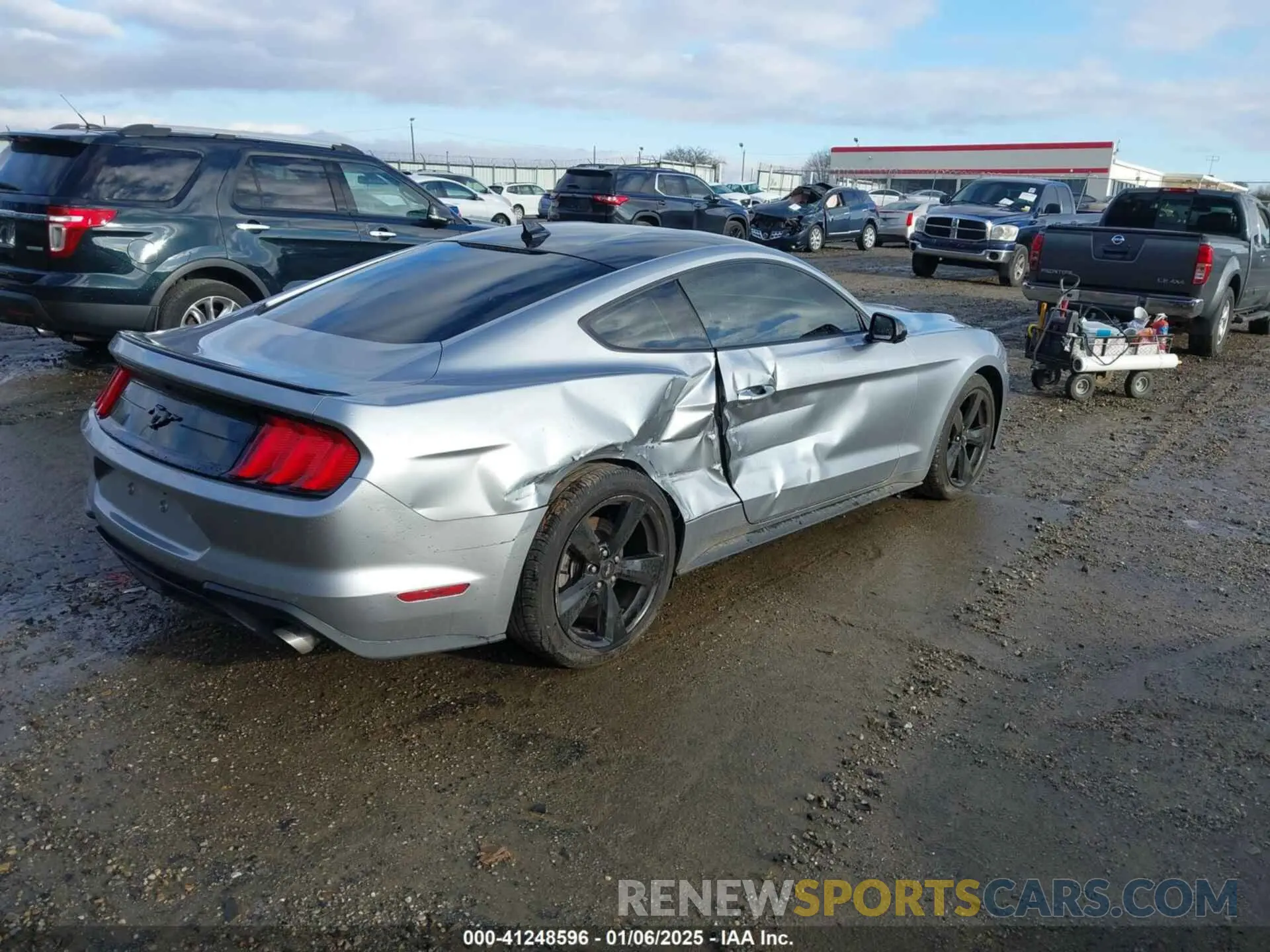 4 Photograph of a damaged car 1FA6P8TH9P5101952 FORD MUSTANG 2023