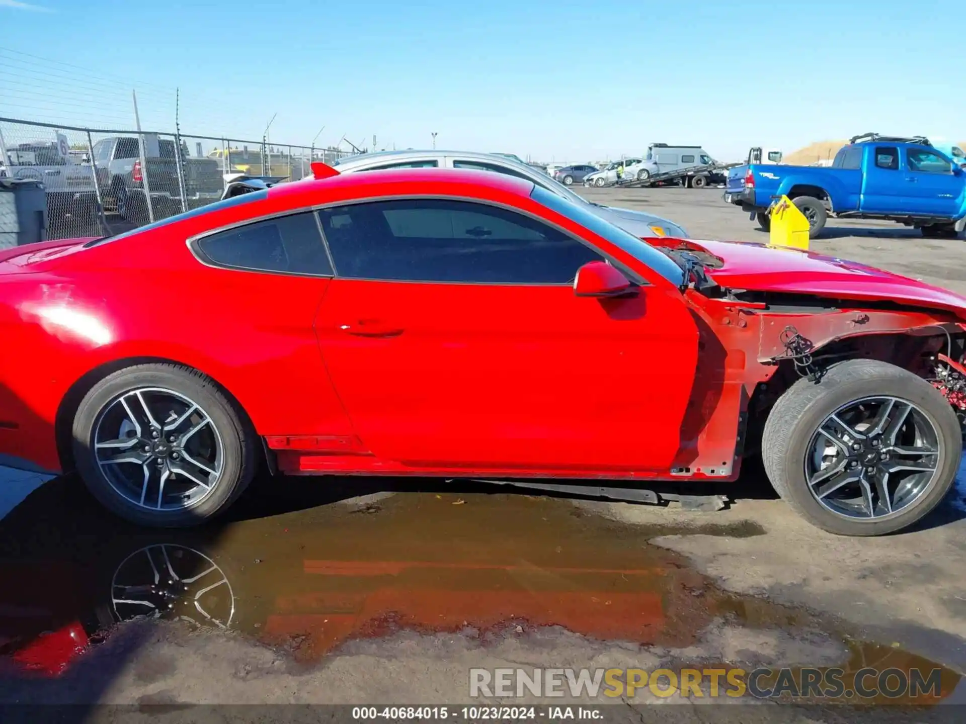 14 Photograph of a damaged car 1FA6P8TH9P5105645 FORD MUSTANG 2023