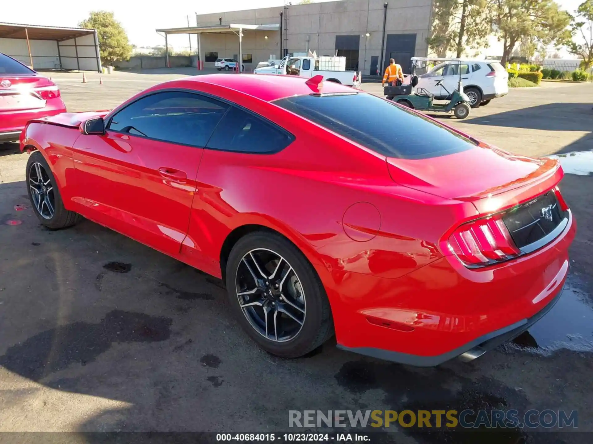 3 Photograph of a damaged car 1FA6P8TH9P5105645 FORD MUSTANG 2023