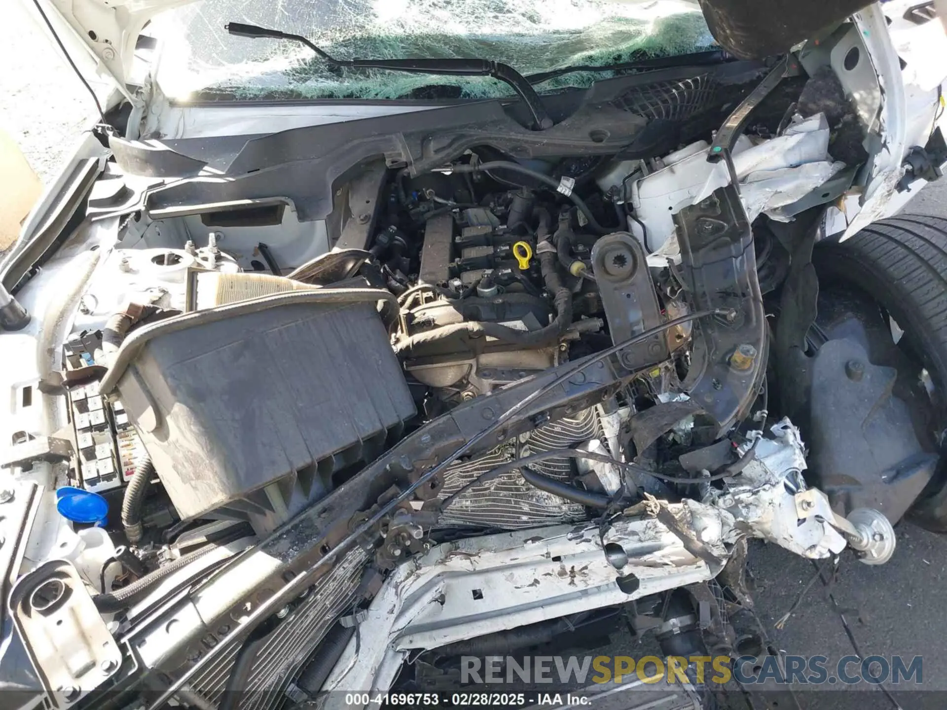 10 Photograph of a damaged car 1FA6P8THXP5101393 FORD MUSTANG 2023