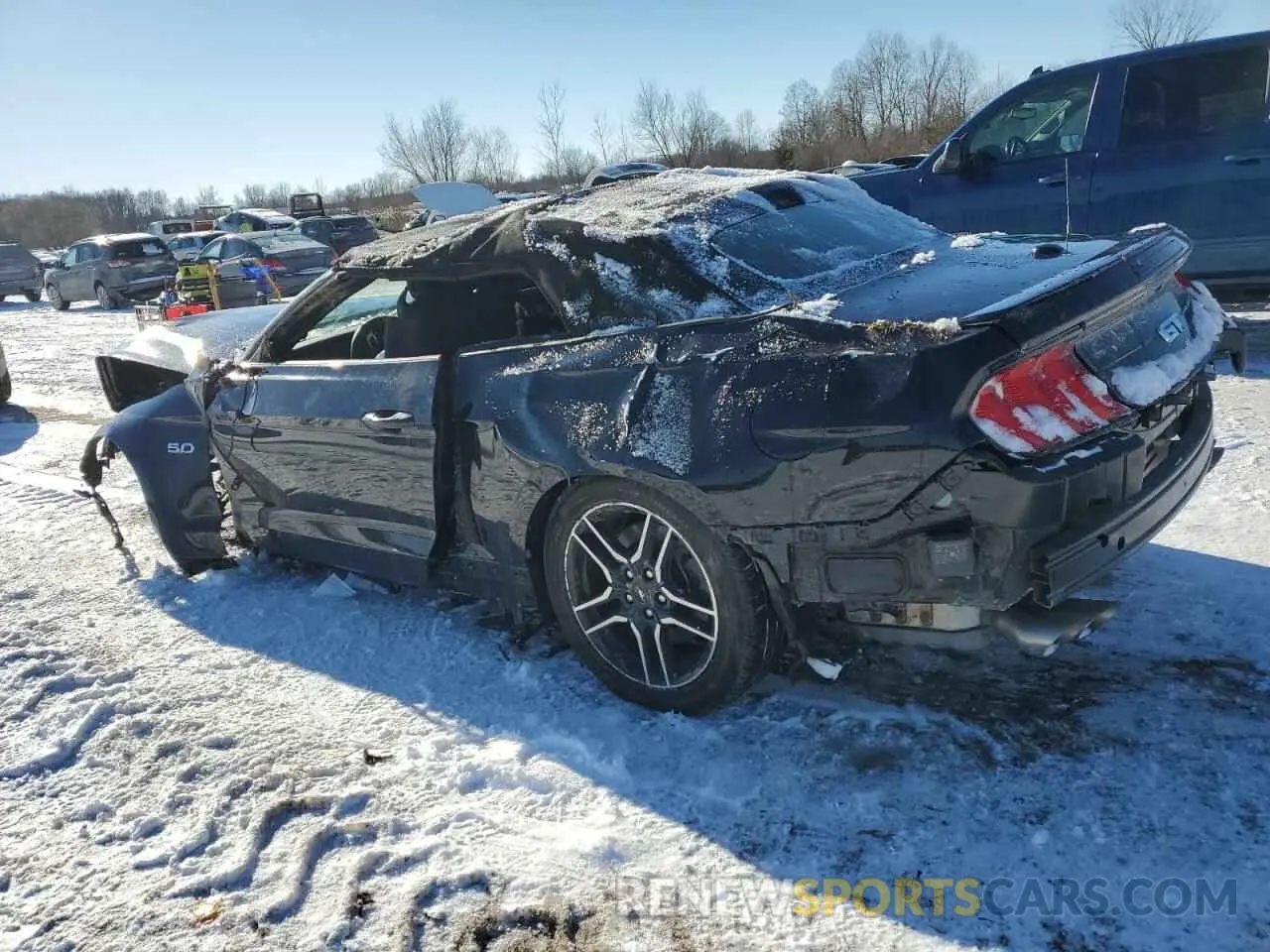 2 Photograph of a damaged car 1FATP8FF1P5107208 FORD MUSTANG 2023