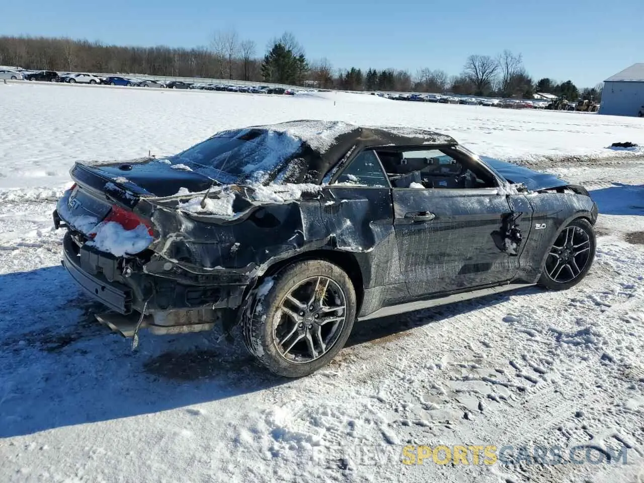 3 Photograph of a damaged car 1FATP8FF1P5107208 FORD MUSTANG 2023