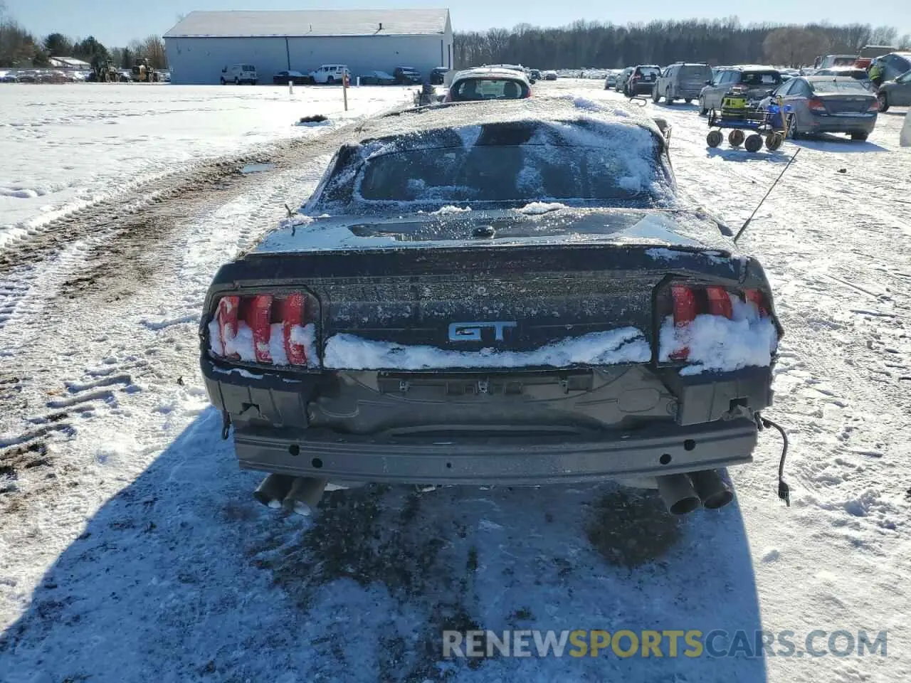 6 Photograph of a damaged car 1FATP8FF1P5107208 FORD MUSTANG 2023