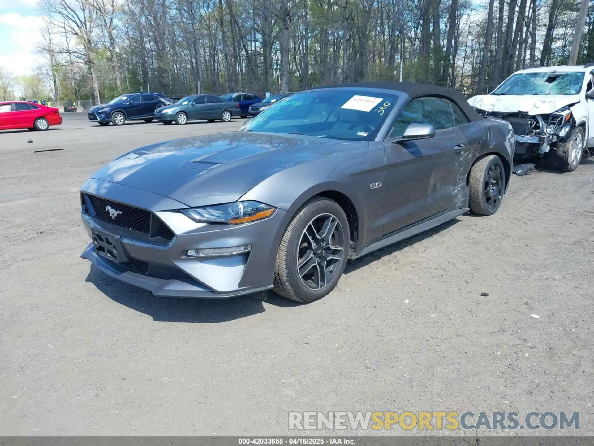 2 Photograph of a damaged car 1FATP8FF9P5104802 FORD MUSTANG 2023