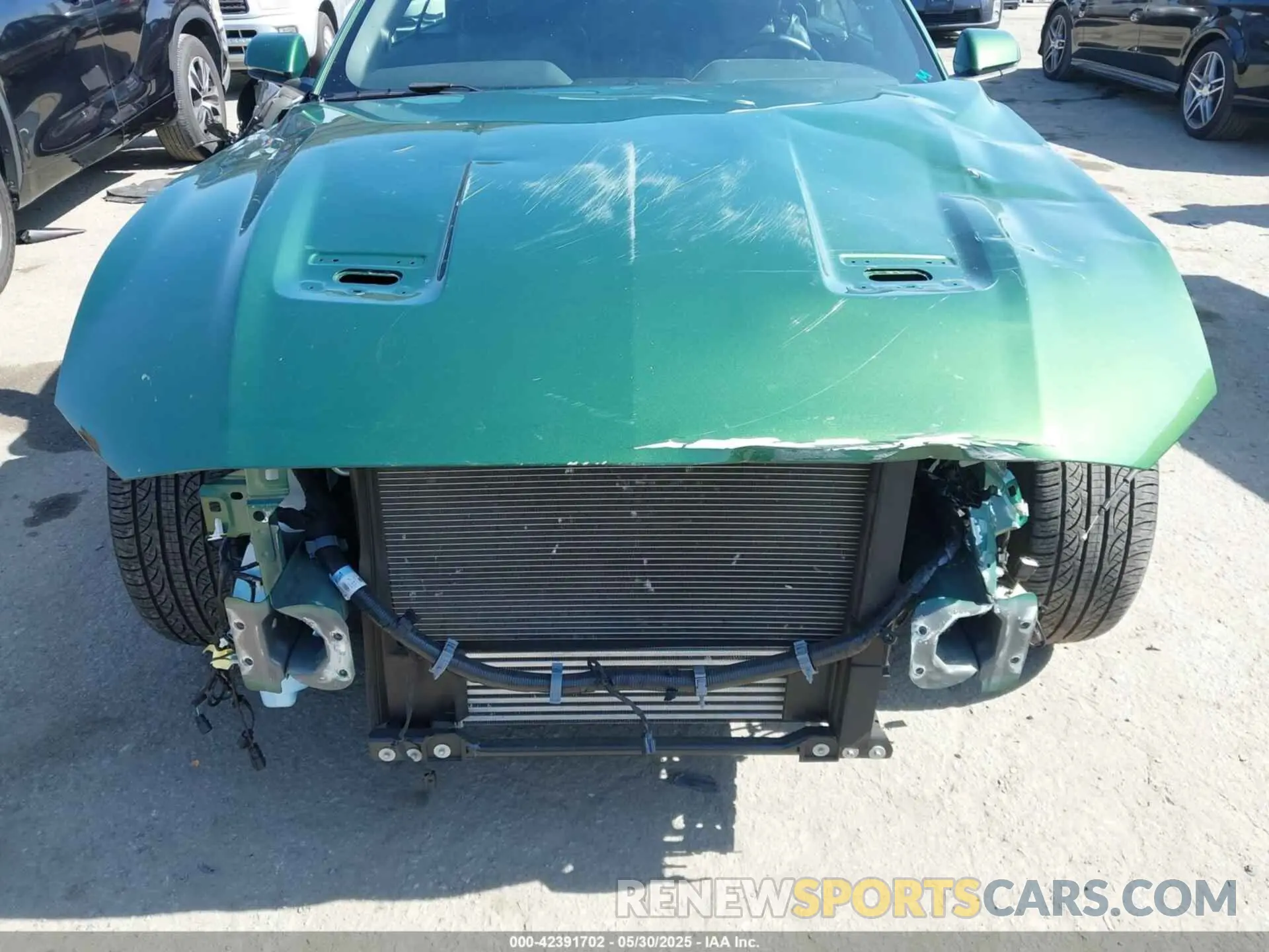 6 Photograph of a damaged car 1FATP8UH3P5100099 FORD MUSTANG 2023
