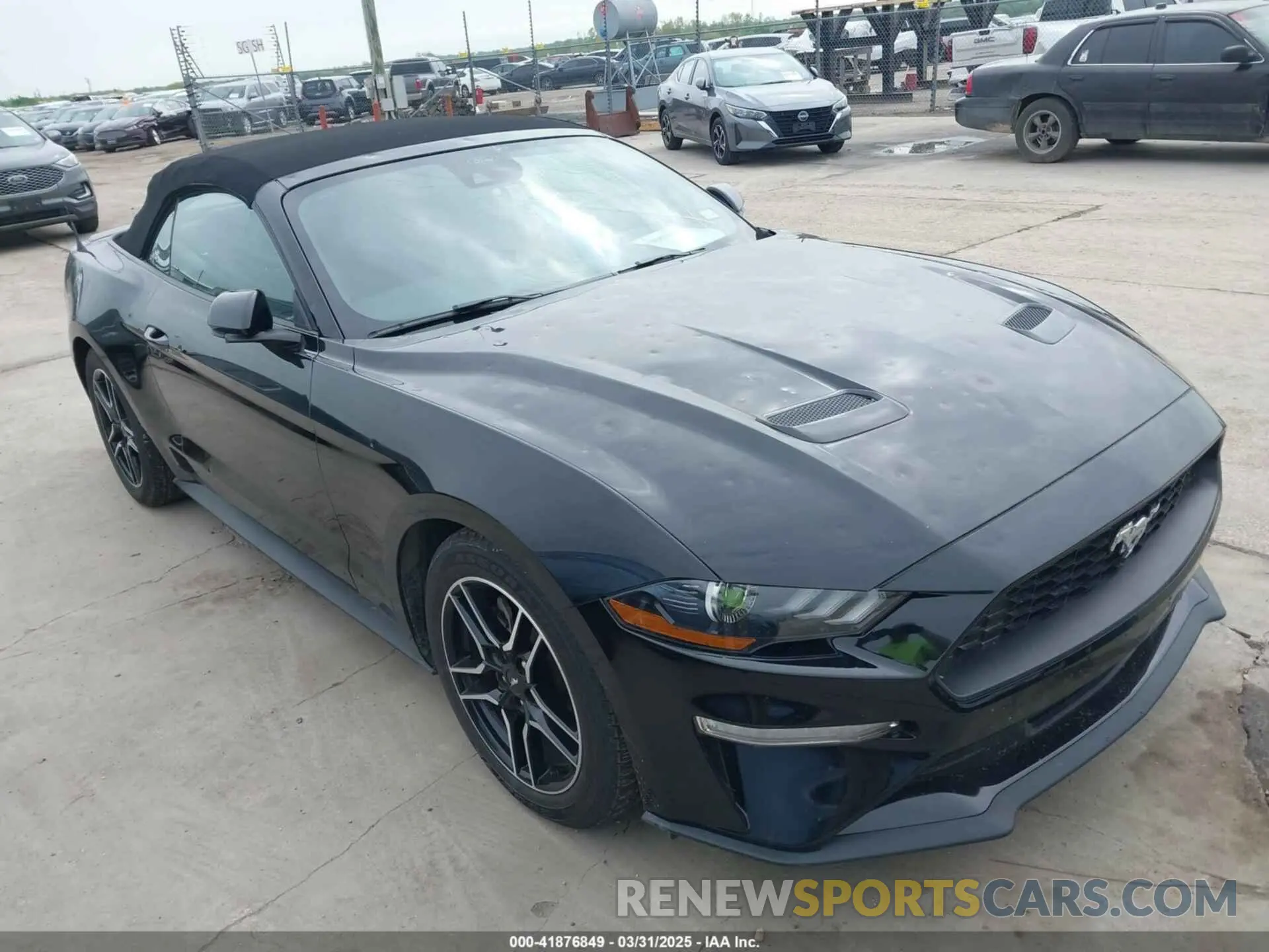 1 Photograph of a damaged car 1FATP8UH8P5104732 FORD MUSTANG 2023