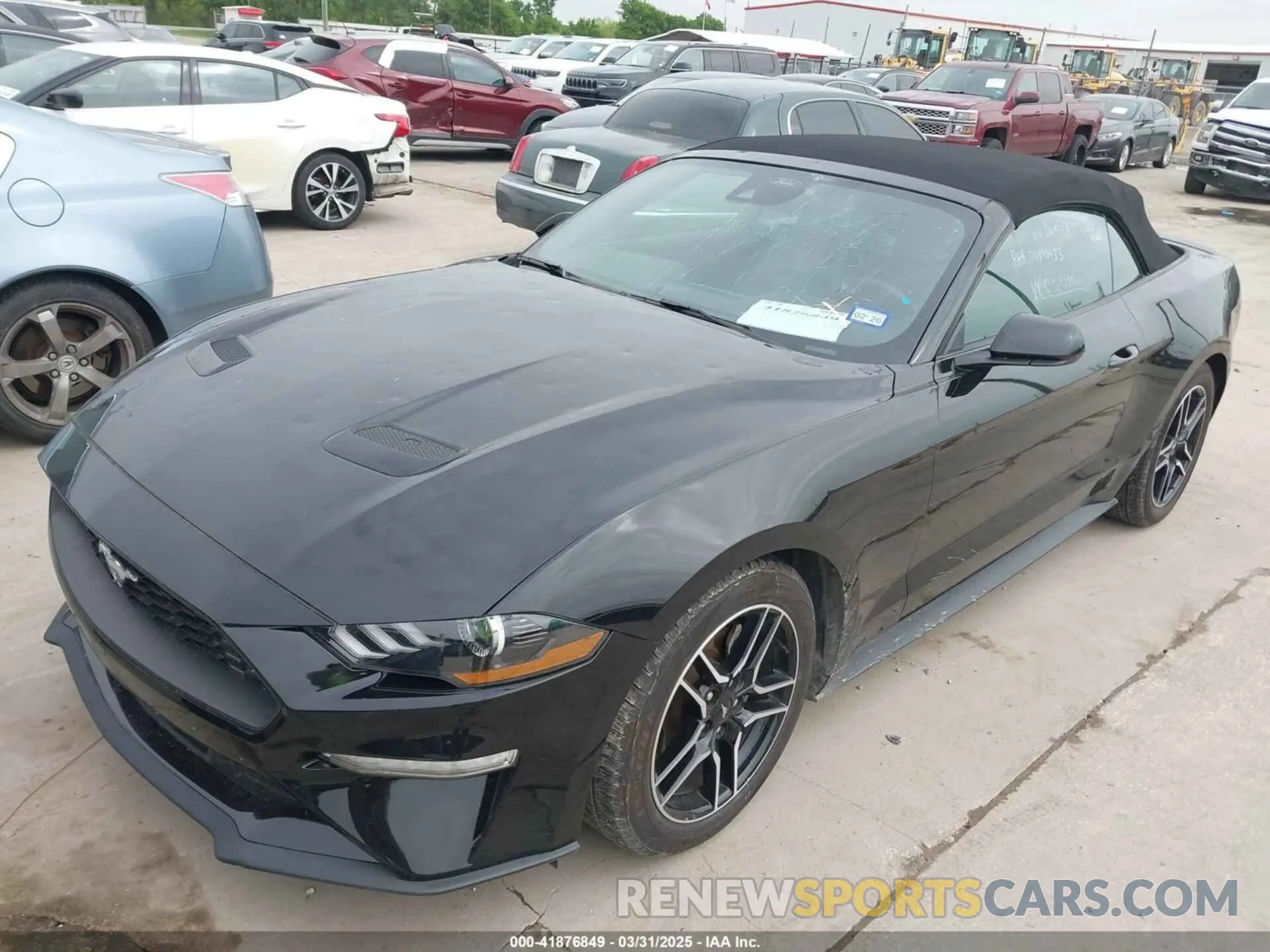 2 Photograph of a damaged car 1FATP8UH8P5104732 FORD MUSTANG 2023