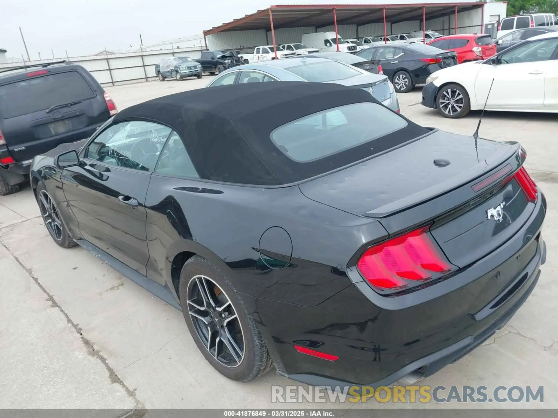 3 Photograph of a damaged car 1FATP8UH8P5104732 FORD MUSTANG 2023