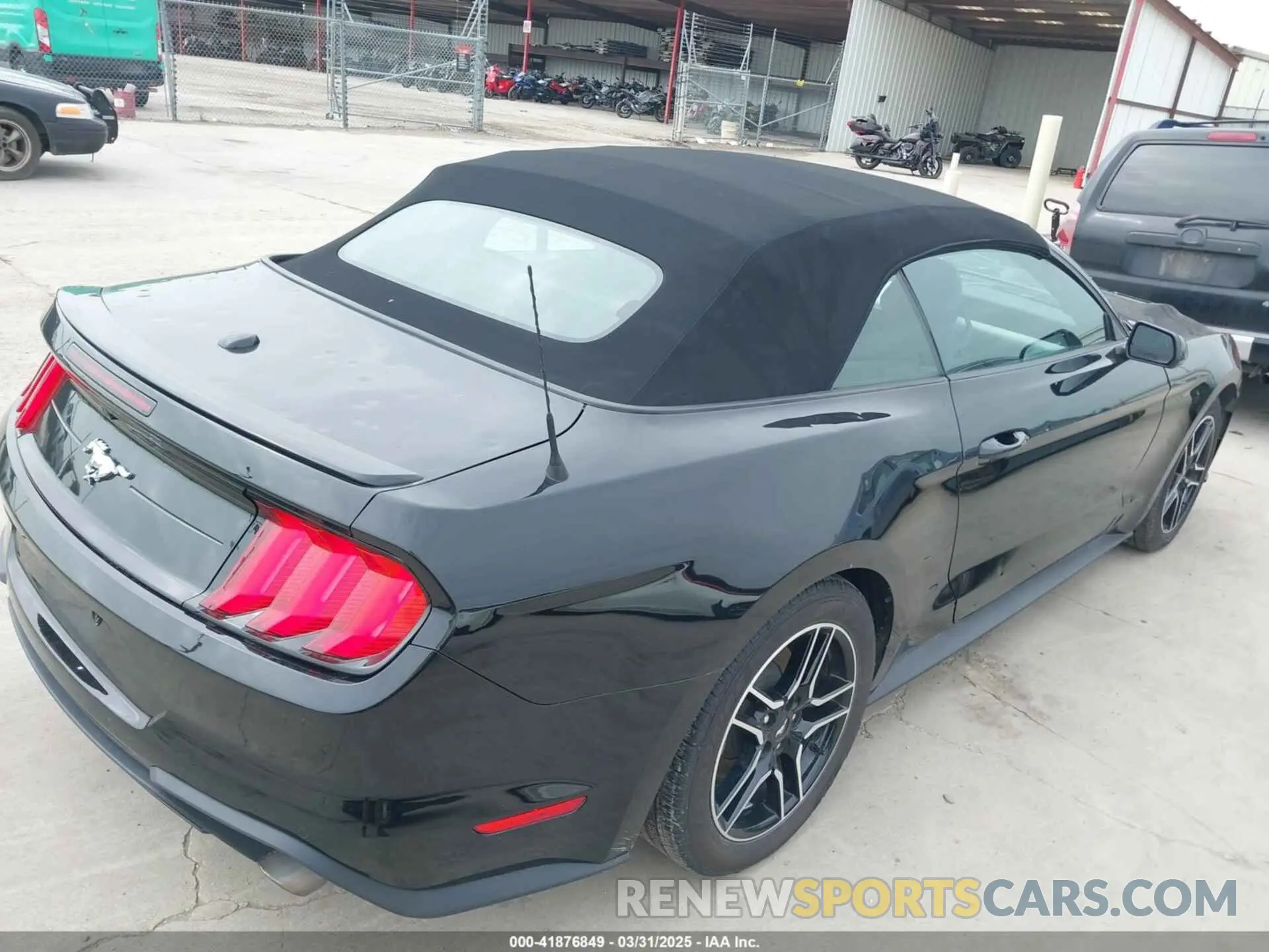 4 Photograph of a damaged car 1FATP8UH8P5104732 FORD MUSTANG 2023