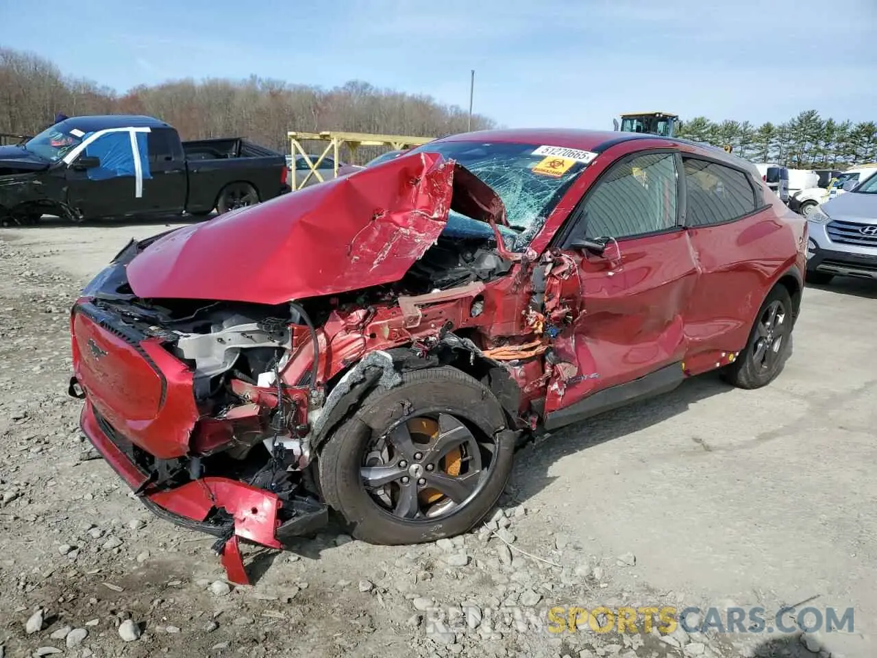 1 Photograph of a damaged car 3FMTK1SS8PMA17675 FORD MUSTANG 2023