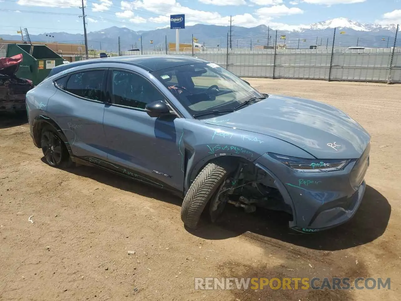 4 Photograph of a damaged car 3FMTK2SU1PMA03091 FORD MUSTANG 2023
