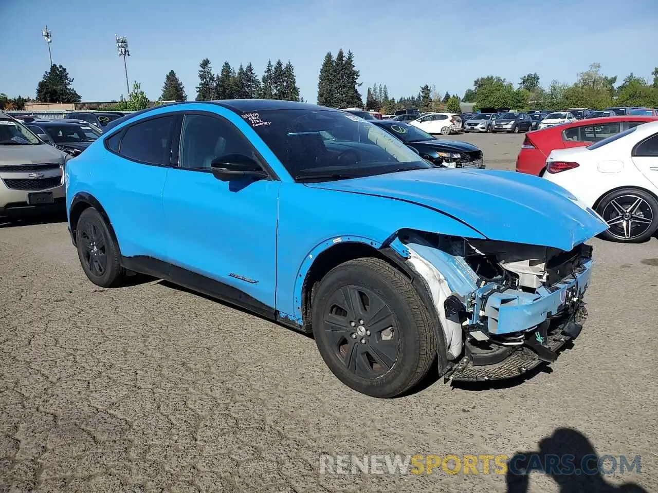 4 Photograph of a damaged car 3FMTK2SU5PMA02462 FORD MUSTANG 2023