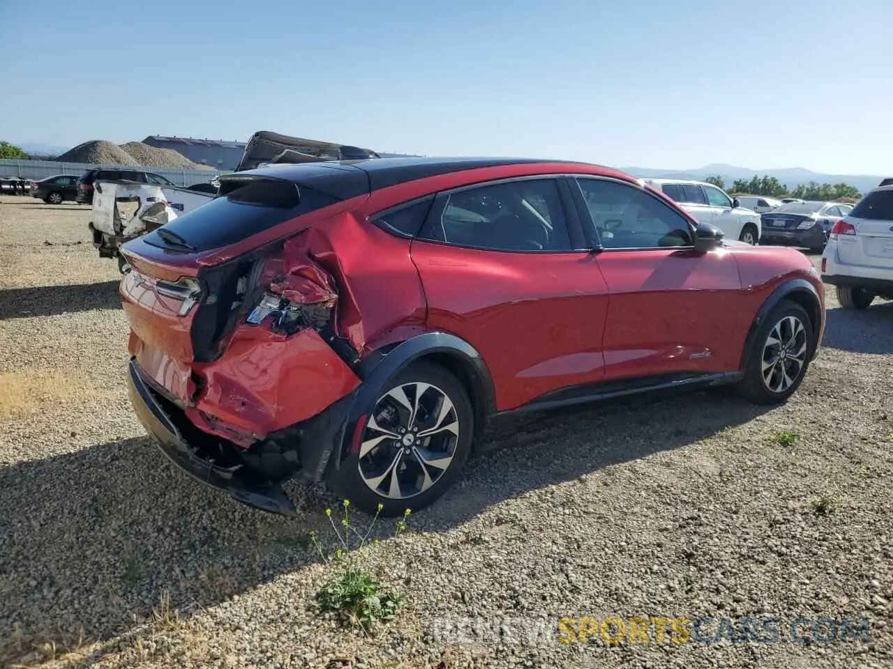 3 Photograph of a damaged car 3FMTK3R7XPMA63800 FORD MUSTANG 2023