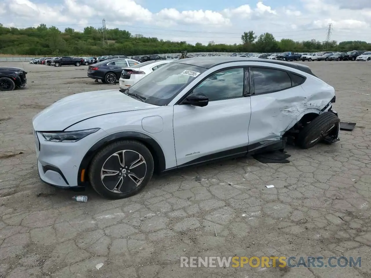 1 Photograph of a damaged car 3FMTK3S59PMB03597 FORD MUSTANG 2023