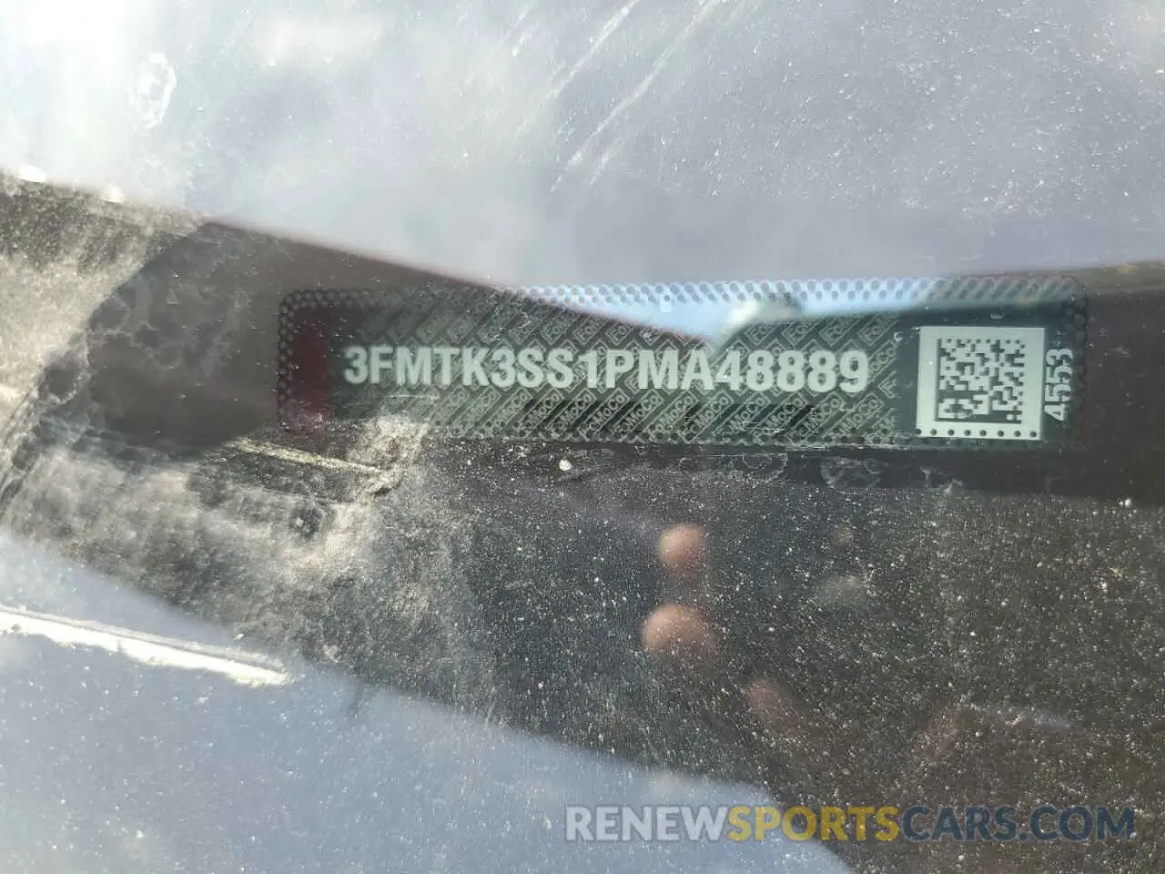 13 Photograph of a damaged car 3FMTK3SS1PMA48889 FORD MUSTANG 2023