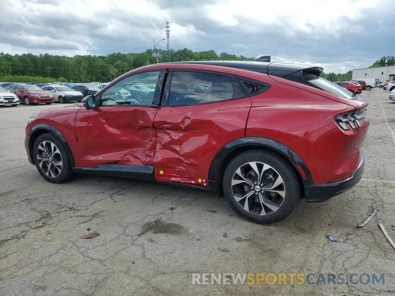 2 Photograph of a damaged car 3FMTK3SS1PMA48889 FORD MUSTANG 2023