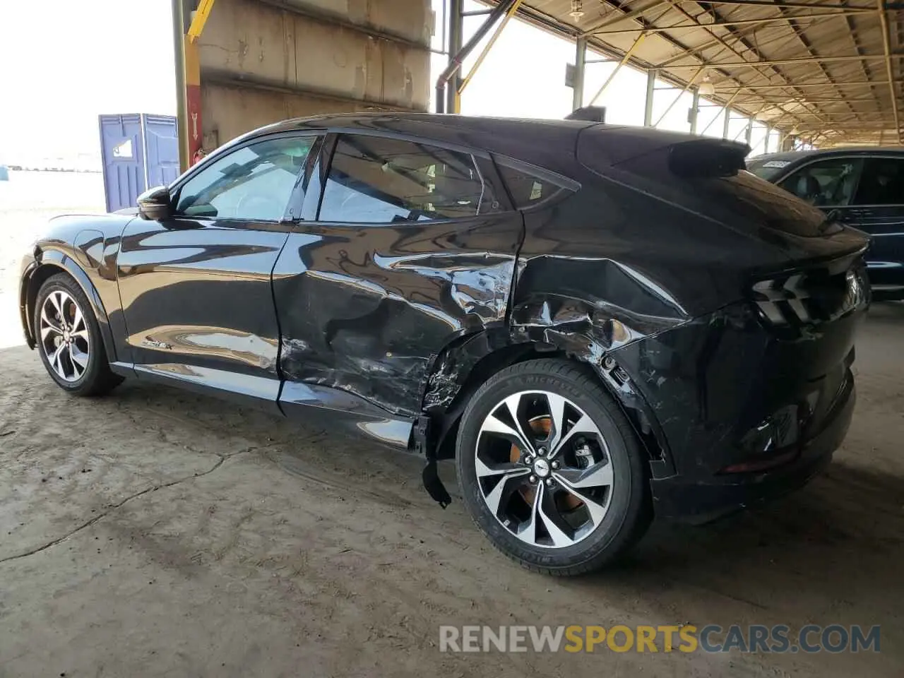 2 Photograph of a damaged car 3FMTK3SU8PMA70101 FORD MUSTANG 2023