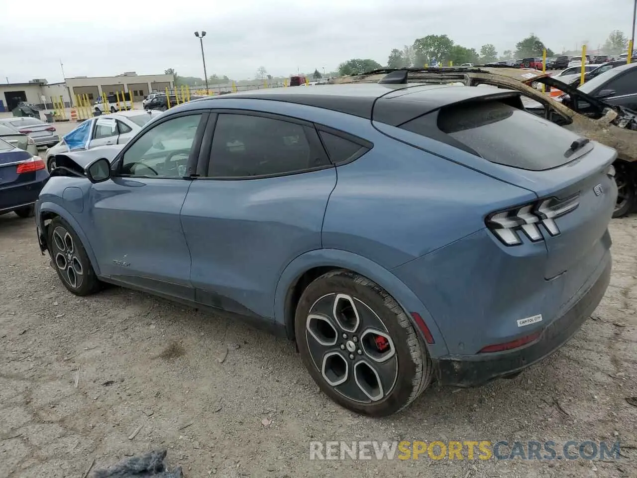 2 Photograph of a damaged car 3FMTK4SE1PMA12474 FORD MUSTANG 2023