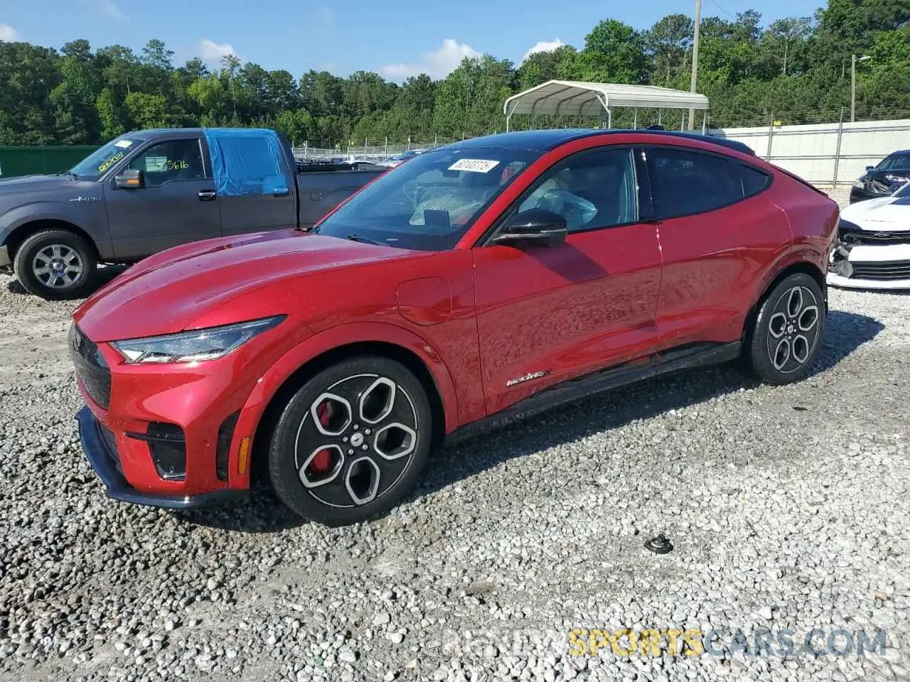 1 Photograph of a damaged car 3FMTK4SE1PMA44423 FORD MUSTANG 2023