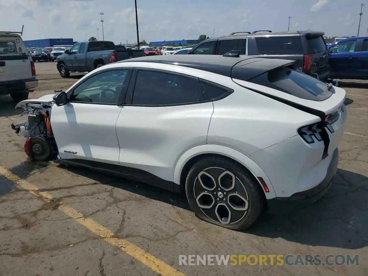 2 Photograph of a damaged car 3FMTK4SE4PMA59840 FORD MUSTANG 2023