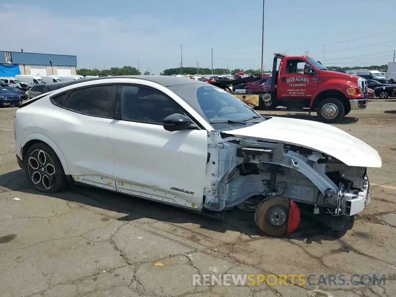 4 Photograph of a damaged car 3FMTK4SE4PMA59840 FORD MUSTANG 2023